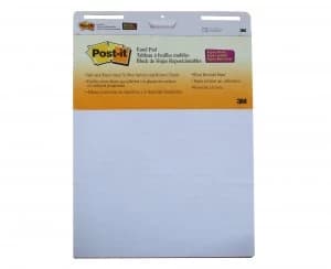 Post It Meeting Chart Grid