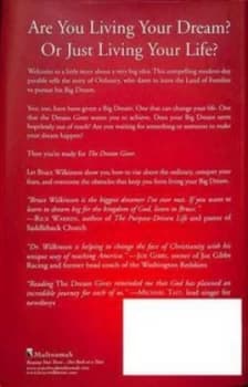 The Dream Giver by Bruce Wilkinson Hardback