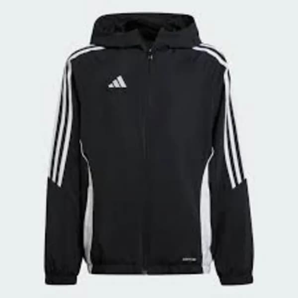 adidas Tiro 24 Windbreaker Juniors Windbreakers 7-8 Years Black 61580203175