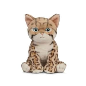 Living Nature Soft Toy - Bengal Kitten