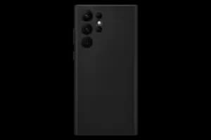 Samsung Galaxy S22 Ultra Leather Cover in Black (EF-VS908LBEGWW)