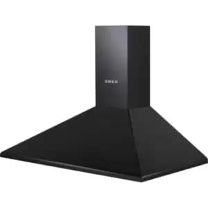 SMEG KSED95NEE 90cm Chimney Cooker Hood - Black