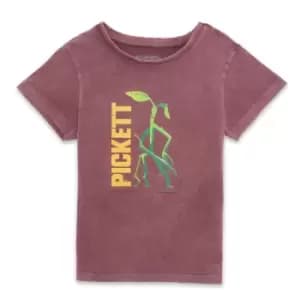 Fantastic Beasts Pickett Kids T-Shirt - Burgundy Acid Wash - 11-12 Years