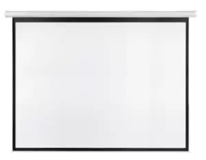 ValueLine electric Roll-up screen, format 4:3, screen size 300 x 225 cm, outer size 310 x 235 cm