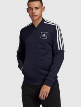 Adidas 3-Stripe Tape Track Top - Navy