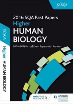 Higher Human Biology 2016-17 Sqa Past Papers with Answers by Sqa Book
