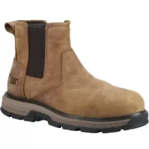 Mens Exposition Leather Safety Boots (10 uk) (Pyramid) - Pyramid - Caterpillar