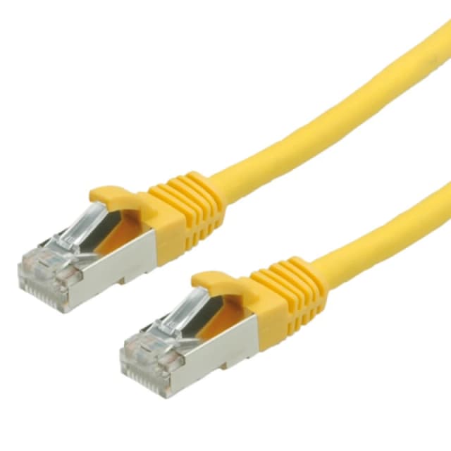 VALUE S/FTP Patch Cord Cat.6. halogen-free. yellow. 1.5m