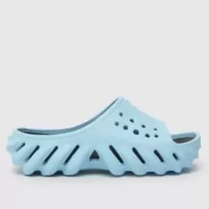 Crocs pale blue echo slide Junior Slides
