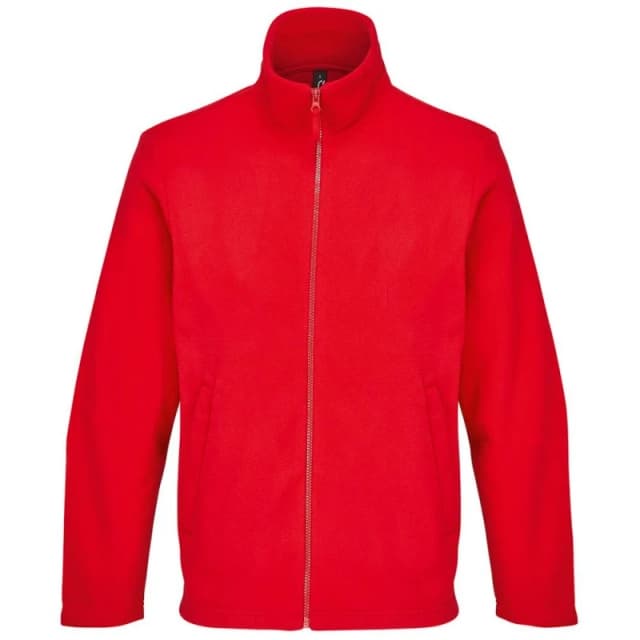 SOL'S Mens Microfleece Jacket in Red Size: XS Red Male XS