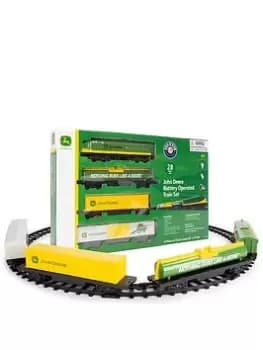 John Deere 28 Piece Train Set