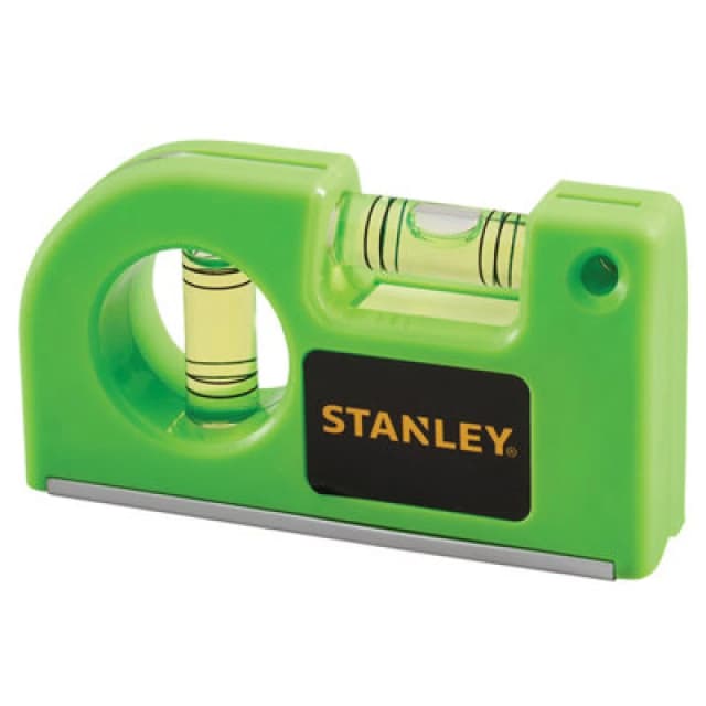 Stanley Magnetic Hi Vis Pocket Spirit Level STHT42131-9