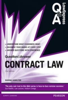 Contract Law by Ms Marina Hamilton Book