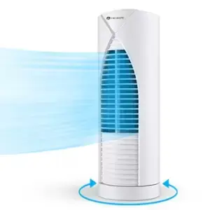 Puremate 13-inch Desktop Mini Tower Fan With Oscillation