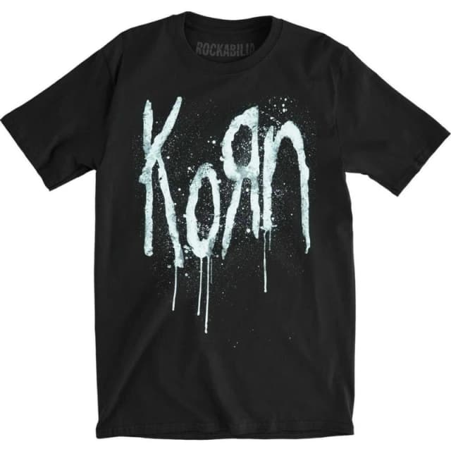 Korn Korn Men Still A Freak Back Print T-Shirt in Black Size: X-Large Black XL Male 5063238539884