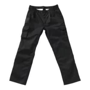 76C50 Pasadena Mens Black 34S Trousers