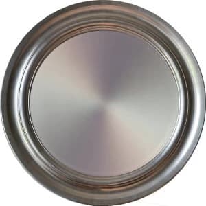 Gallery Trevose Round Wall Mirror - Silver