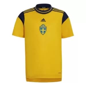 adidas Sweden 21/22 Home Jersey Kids - Yellow