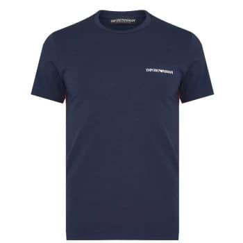 Emporio Armani Italiana t Shirt - Blue
