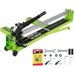 VEVOR Tile Cutter 31.5-Inch Manual Tile Cutter 1.4-Inch Tile Cutting Machine Ceramic Porcelain Tile Cutter w/Laser Guide All-Steel Frame and Bonus