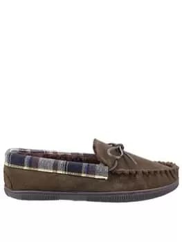 Cotswold Sodbury Slippers, Brown, Size 10, Men