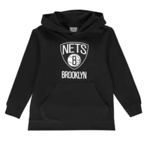 NBA Logo Hoodie Juniors - Black