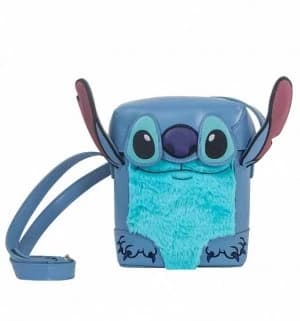 Danielle Nicole Disney Lilo and Stitch Stitch Face Box Cross Body Bag