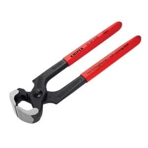 Knipex Hammerhead Style Carpenter's Pincers PVC Grip 210mm (8.1/4in)