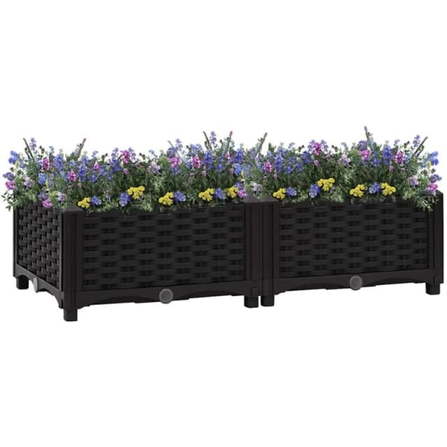 VIDAXL Raised Bed 80x40x23cm Polypropylene vidaXL 8720286493205