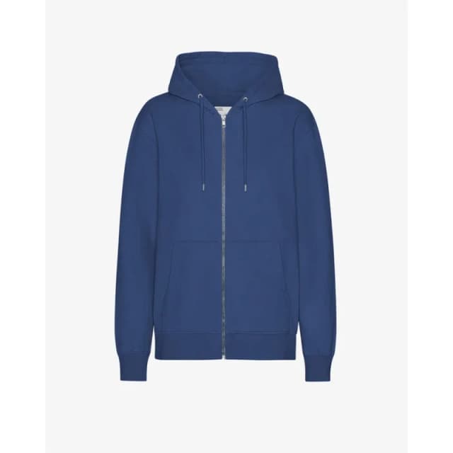 Colorful Standard Zip Hoodie Colorful Standard Classic Marine Blue Bleu Unisex S