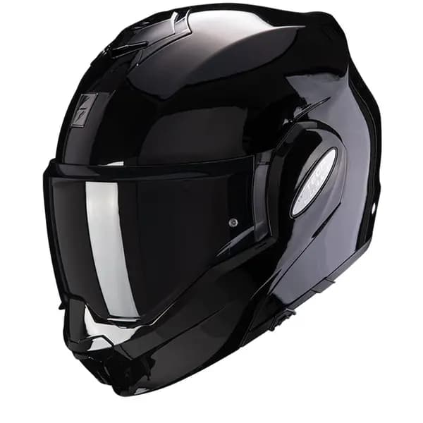 Scorpion Exo-Tech Evo Solid Black Modular Helmet 2XL