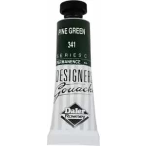 Daler-Rowney 136005341 Designers' Gouache Paint 15ml Pine Green