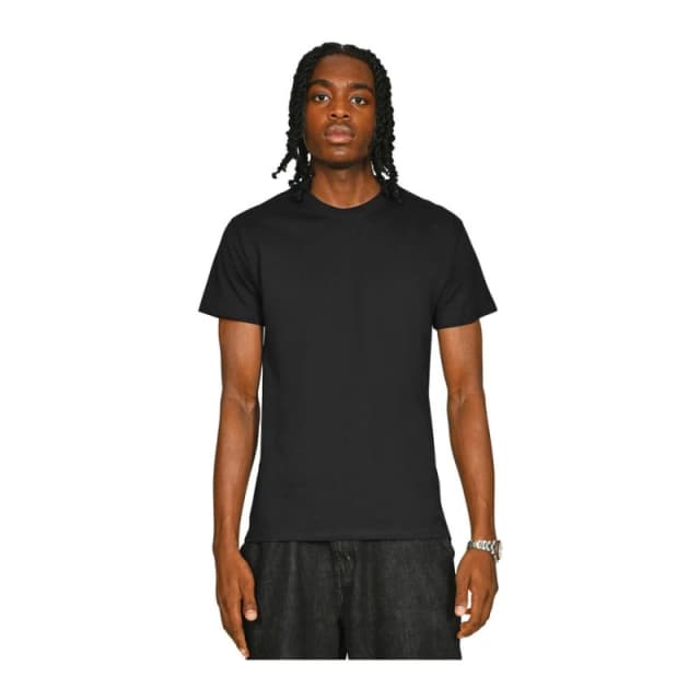 Casual Classics Mens Supreme Combed T-Shirt in Black Size: XS Black Male XS
