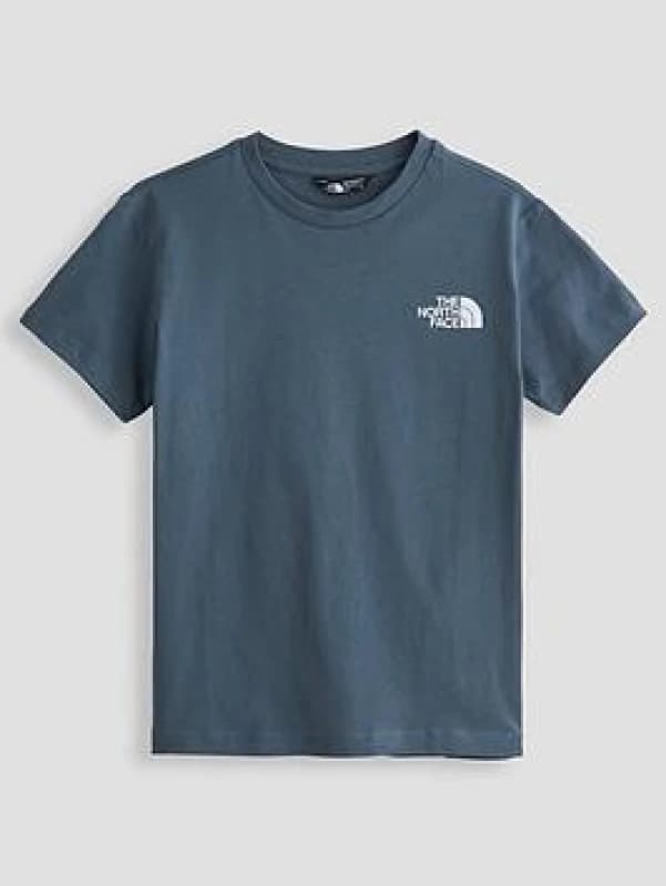 The North Face Juniors Box NSE T-Shirt Grnite Grey 0U3 unisex M
