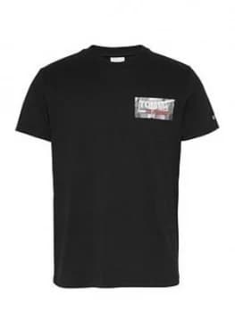 Tommy Jeans Tjm Photo Print T-Shirt - Black