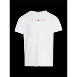 Tommy Hilfiger Tommy Graphic Multi Tee S/S - White
