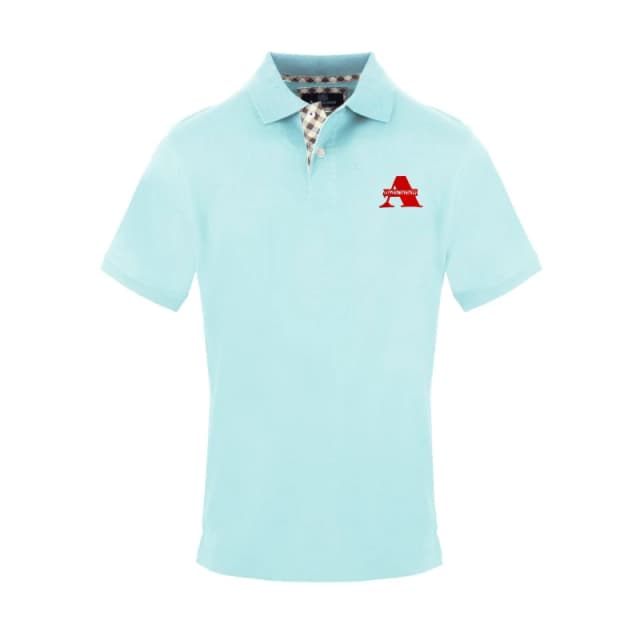 Aquascutum Mens Polo Short Sleeve Polo Shirt Short Sleeve Polos Small Blue 54287918350