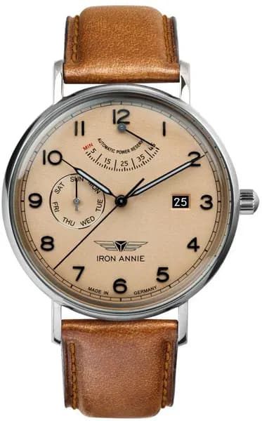 Iron Annie Watch Amazonas Impression Mens - Brown IRN-229