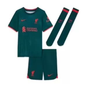 Nike Liverpool Third Minikit 2022 2023 Infants - Green