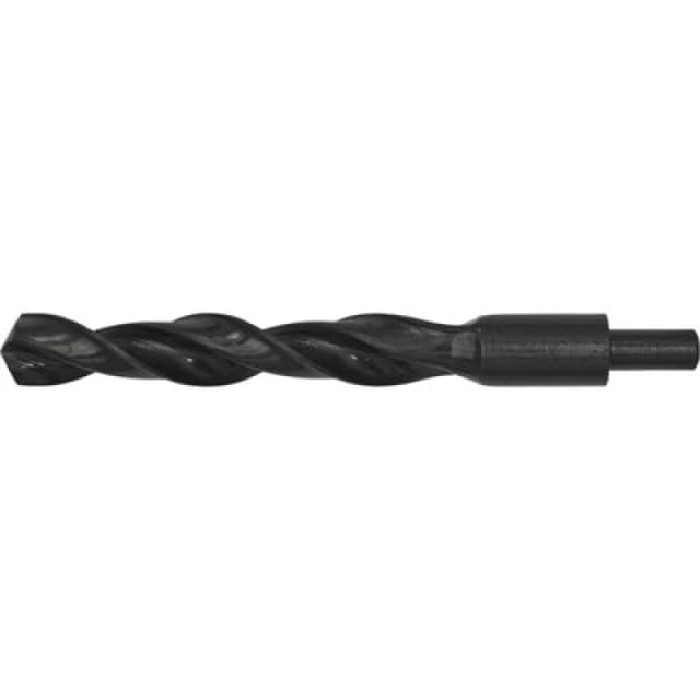 Loops 23 x 215mm HSS Roll Forged Blacksmith Drill Bit - Reduced Shank - 145mm Flute Black