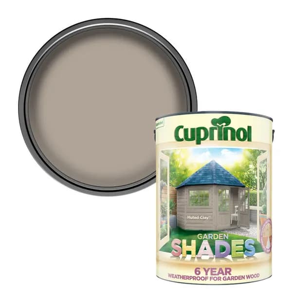 Cuprinol Garden Shades Paint Muted Clay - 5L Natural