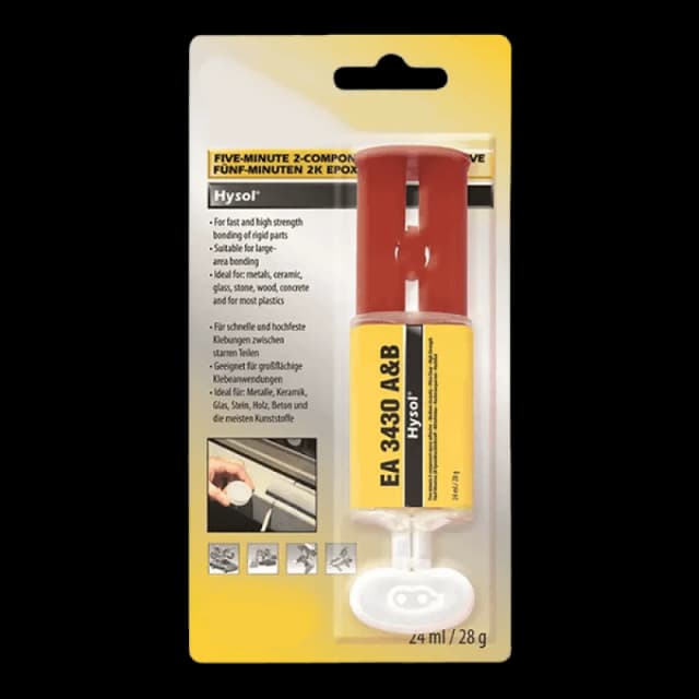 LIQUI MOLY 6183 Epoxy Adhesive Epoxy Adhesive Capacity: 25ml Blister Pack, grey Epoxy Adhesive (1829)