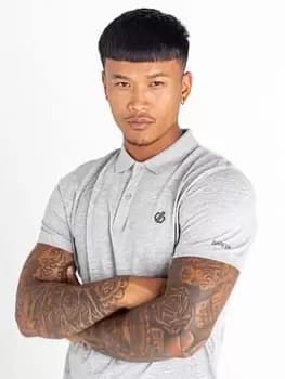 Regatta Dare 2b Decisive Polo, Grey Size M Men