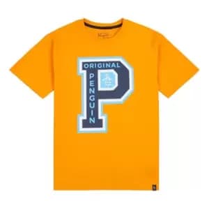Original Penguin Logo T-Shirt Junior Boys - Orange
