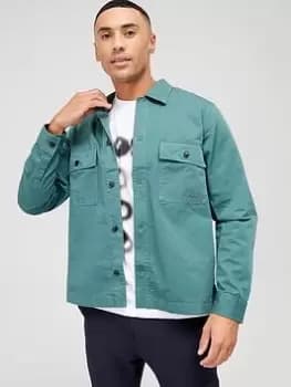 Boss Lovvo 1 Overshirt - Open Green