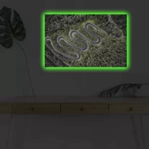 4570DHDACT-007 Multicolor Decorative LED Lighted Canvas Painting