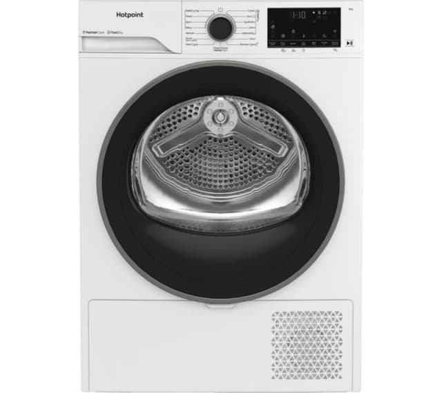 Hotpoint FabricCare C HD 84M WBS UK WiFi-enabled 8KG Heat Pump Tumble Dryer - White 5054645719389