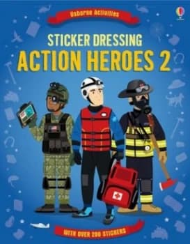 Sticker Dressing Action Heroes 2 by Lisa Jane Gillespie Book