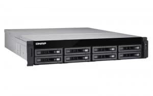 Qnap Ts-EC880U-E3-4GE-R2 16TB (8 x 2TB Wd Red Pro) 8 Bay with 4GB Ram