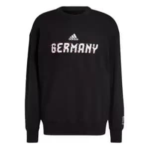 adidas Fifa World Cup Qatar 2022 Germany Crew Sweatshirt in Black